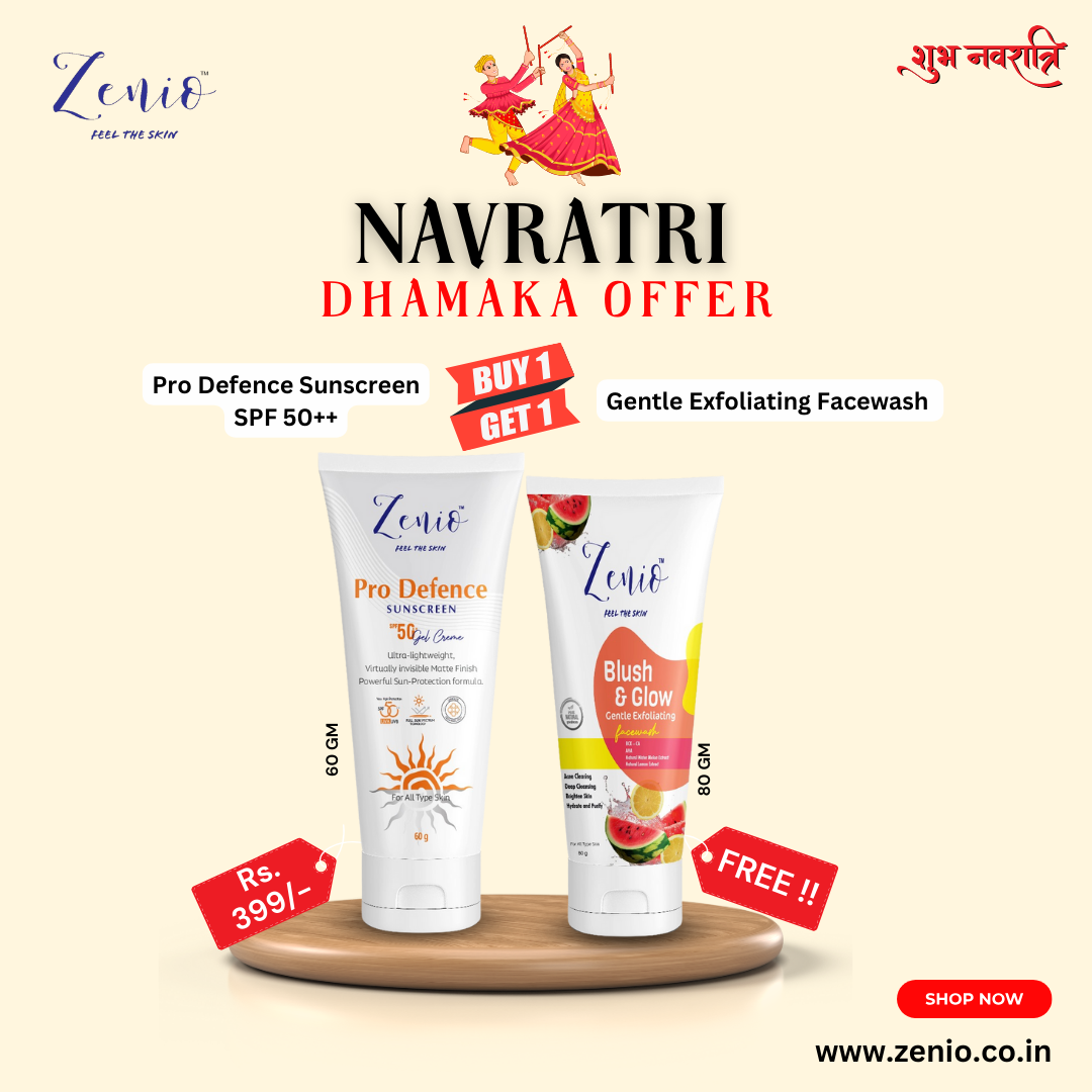 Sunscreen + Facewash (Free) (Navratri Dhamaka Offer)